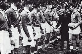 Don Bradman introduced to Salford 1938